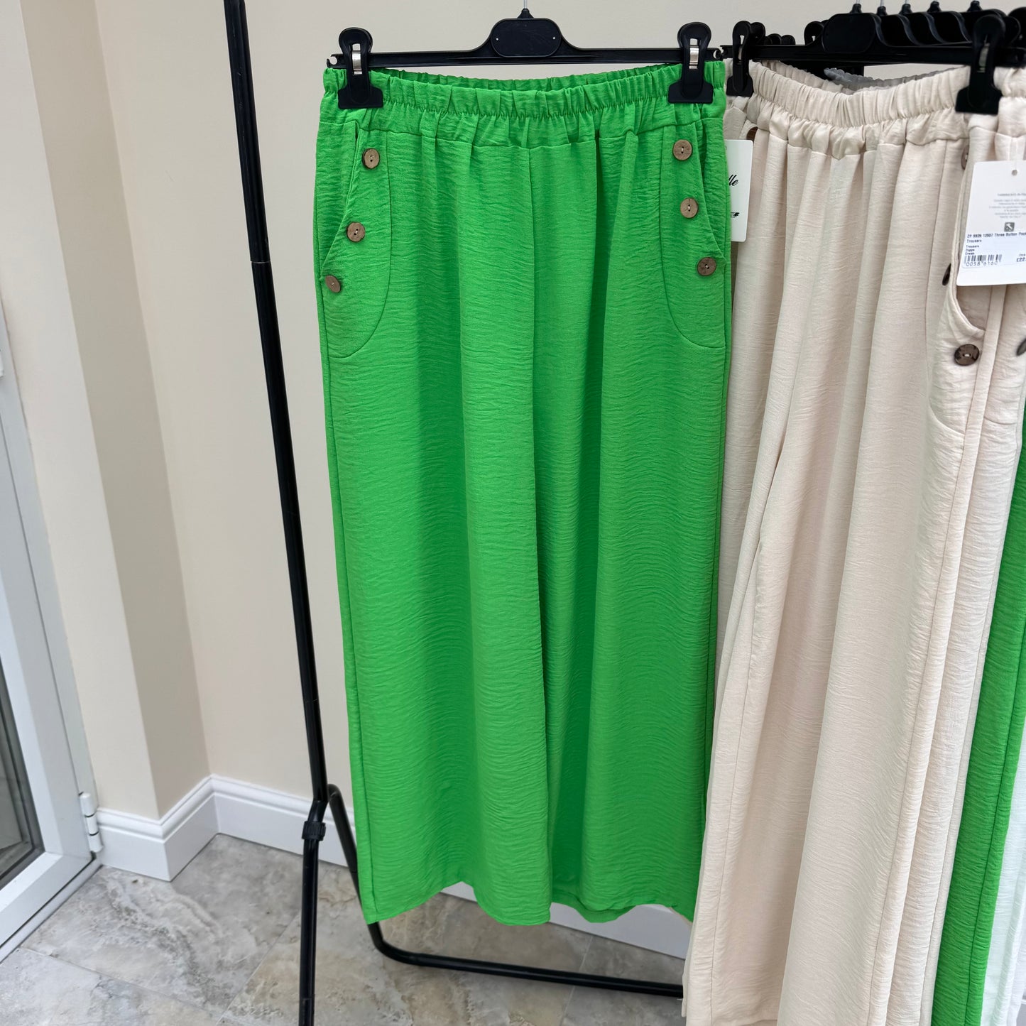 ZP SS26 12557 Three Button Pocket Trousers