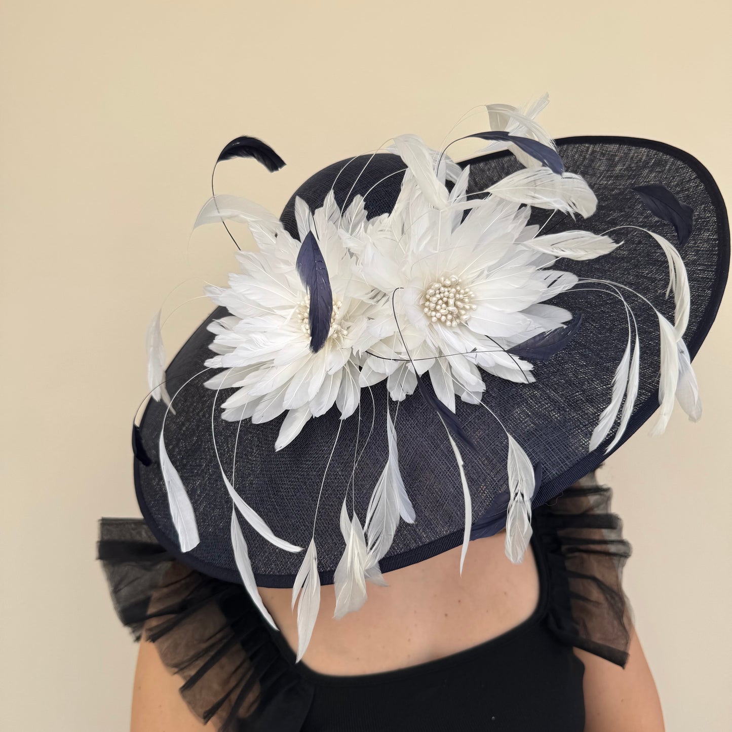 J Bees JB25/86 Navy & White Contrast Hatinator