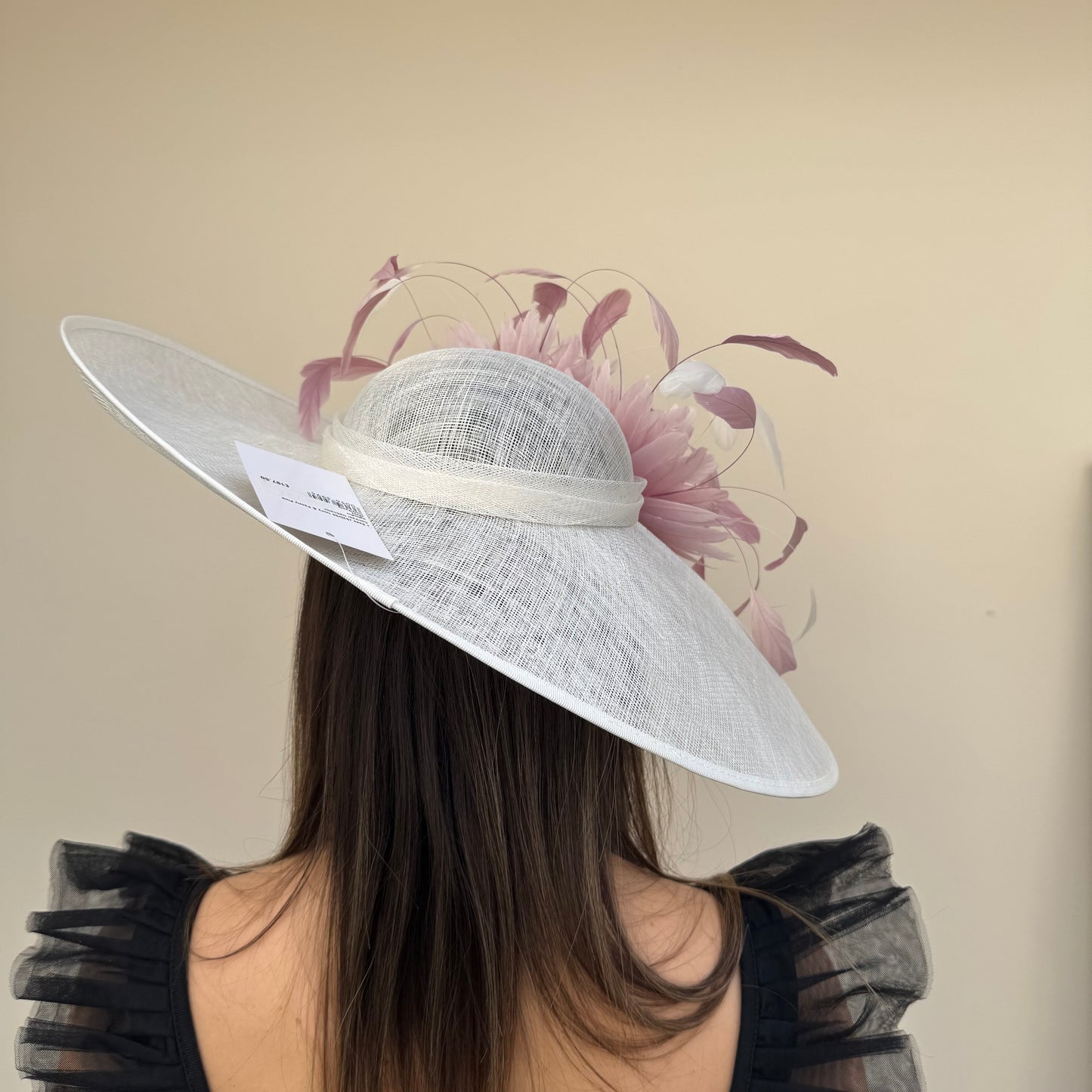 J Bees JB25/86 Ivory & Peony Pink Contrast Hatinator