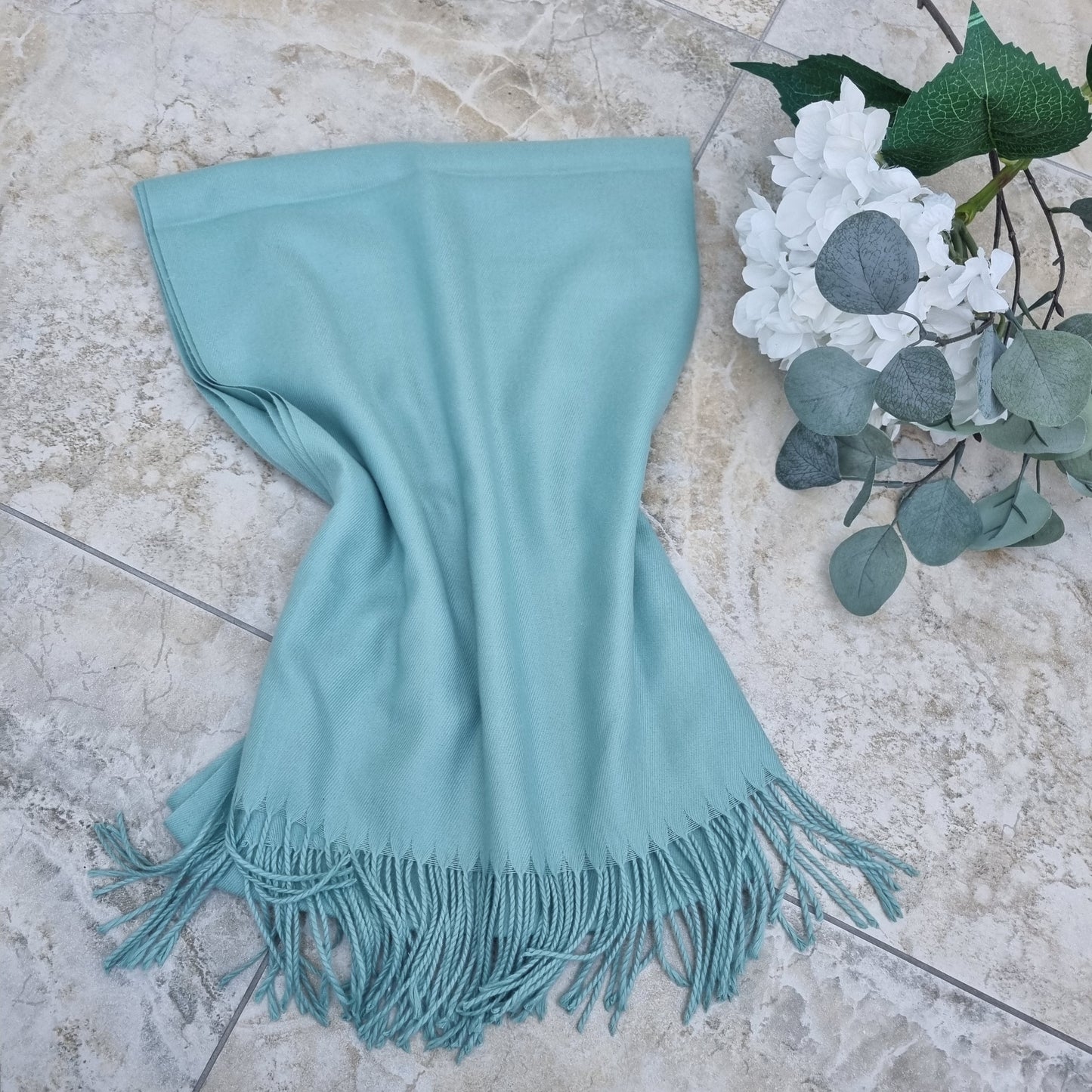 Park Lane PAS Celine Pashmina in Green & Mints