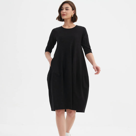 Tirelli 25D3611 Diagonal Seam Winter Dress