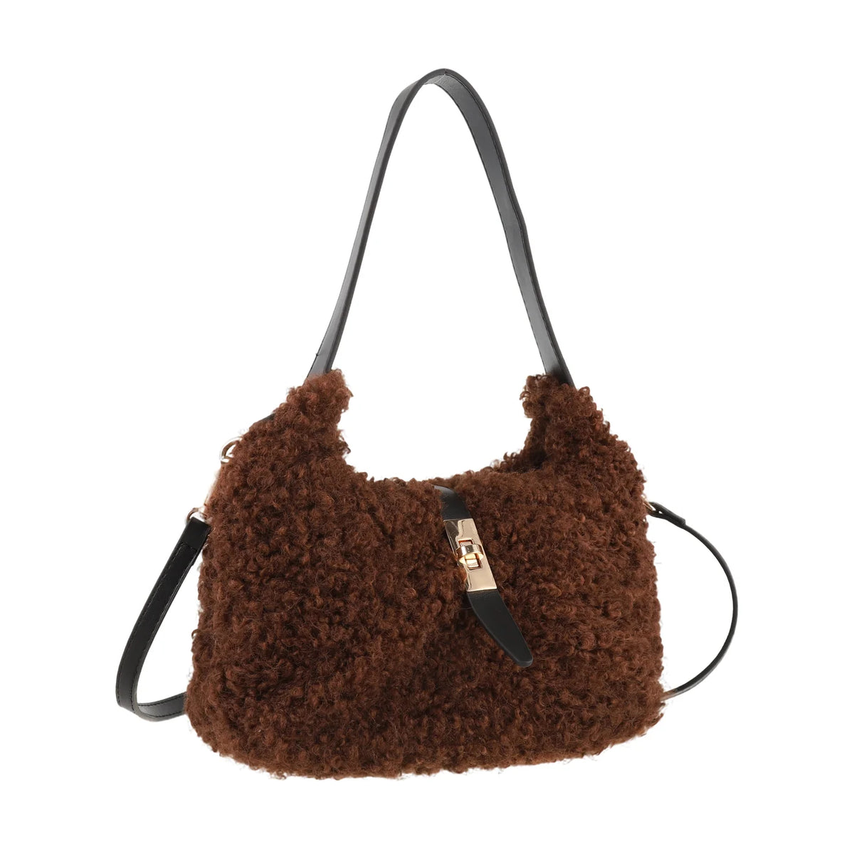 Park Lane BAG95 Chocolate Furry Scoop Bag