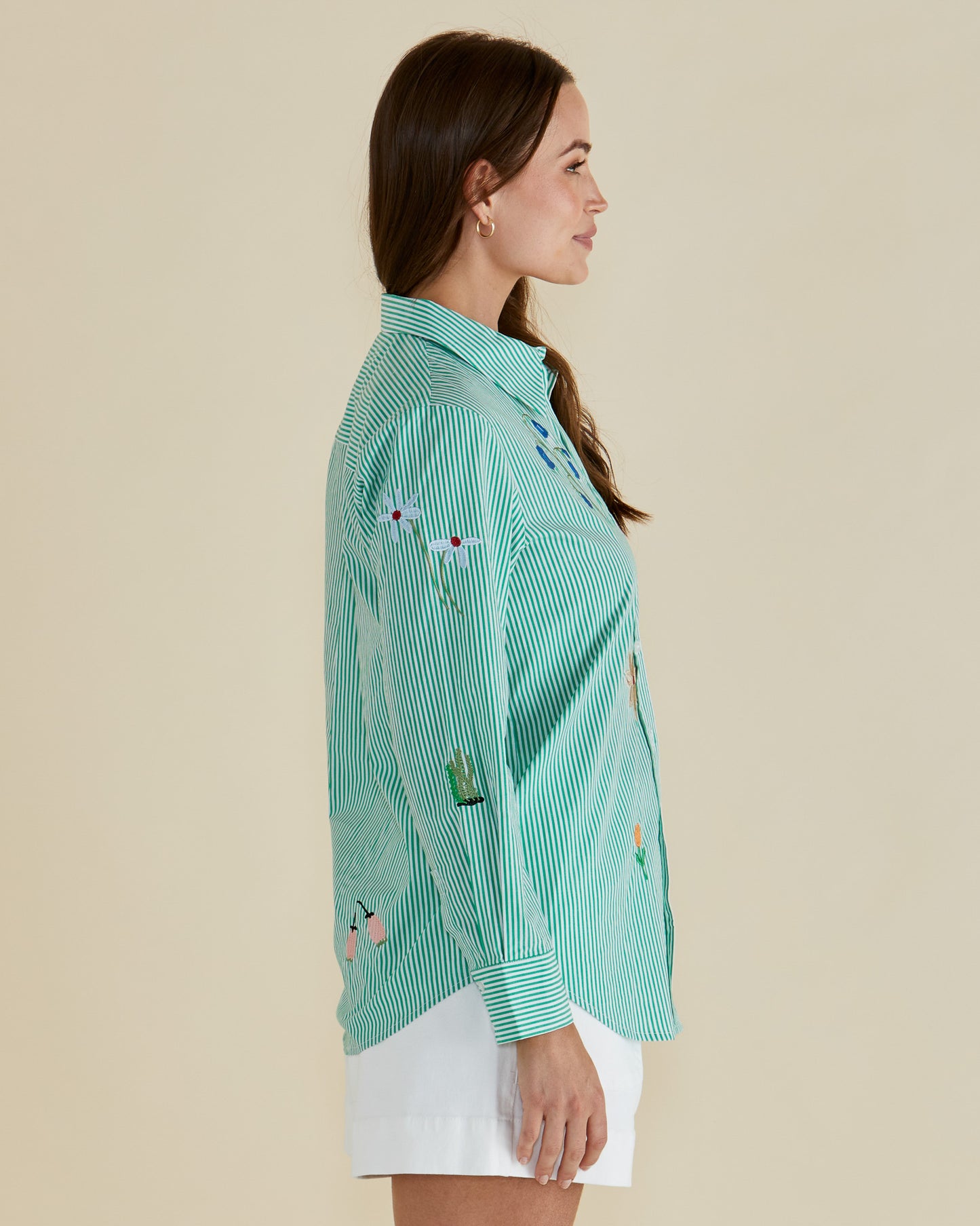 Betty Basics BB8473 Kimmie Floral Shirt