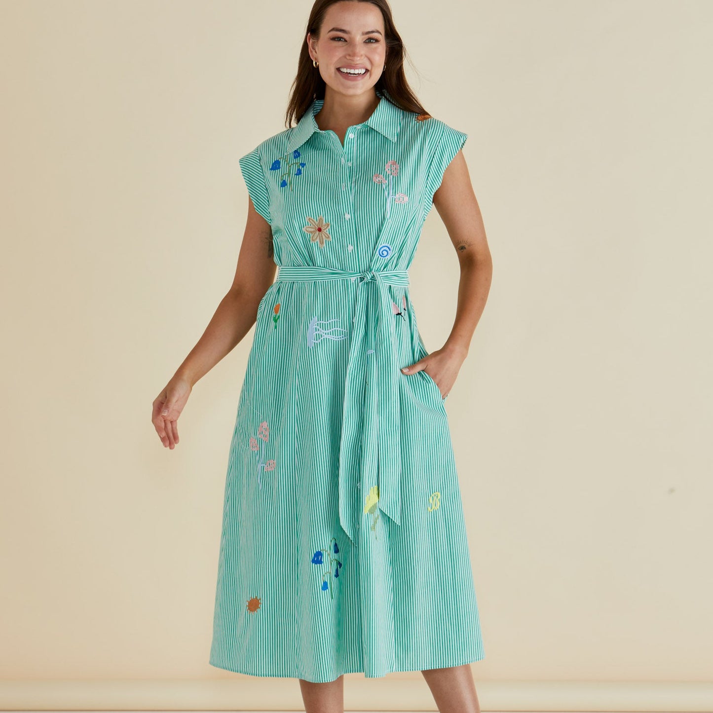 Betty Basics BB8474 Gloria Floral Dress