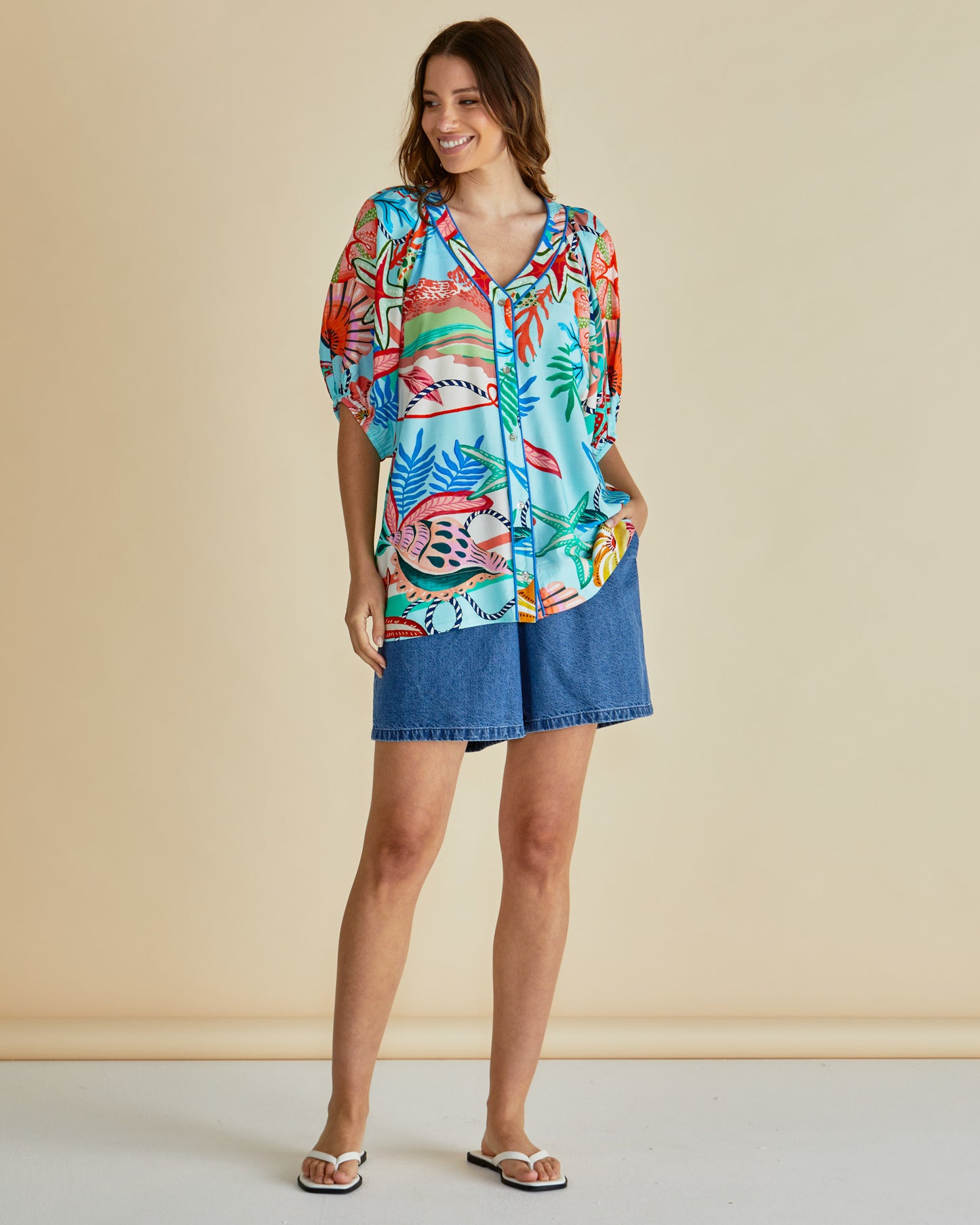 Betty Basics BB8491 Rio Reef Shirt