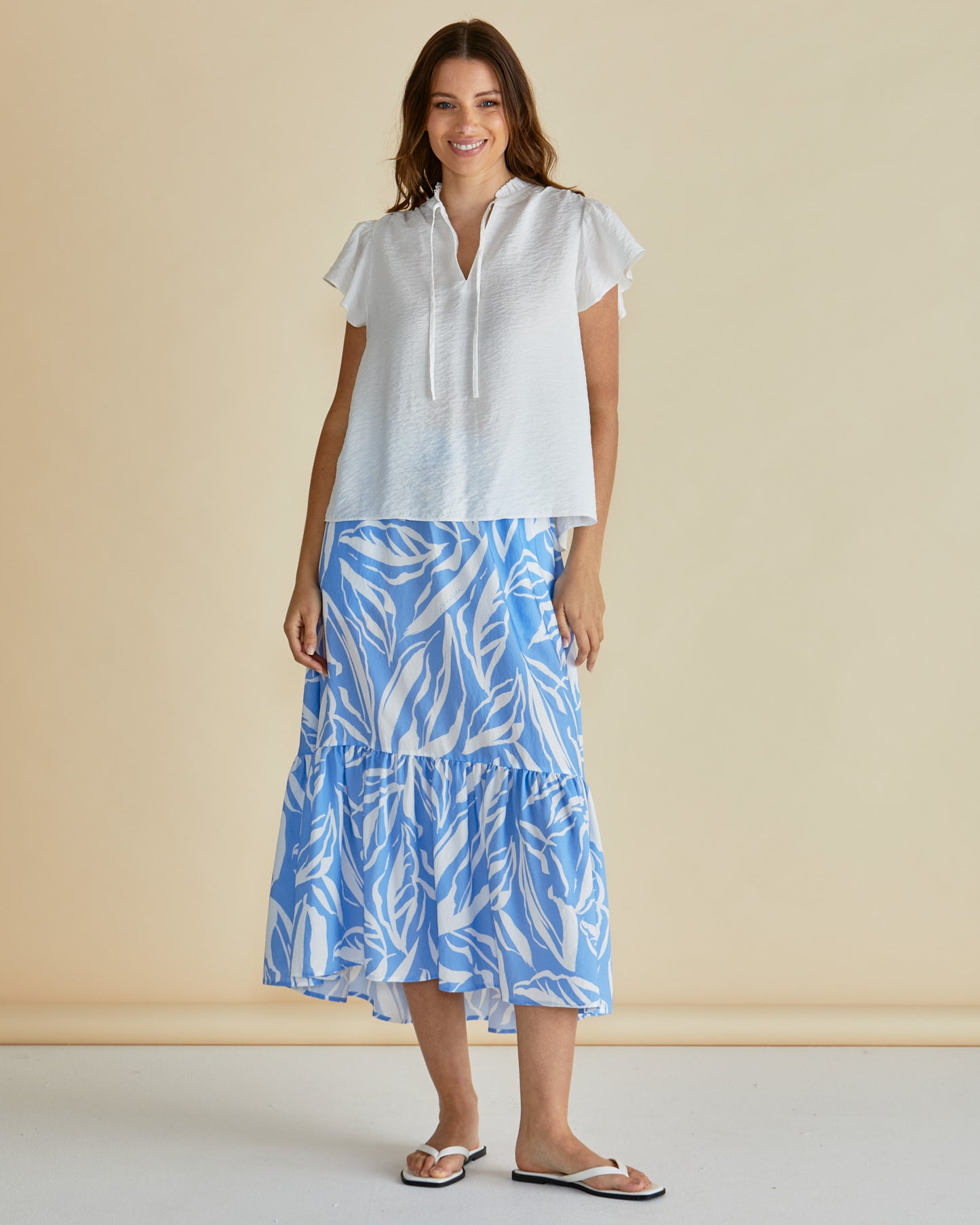 Betty Basics BB8506 Lyra Floral Blouse