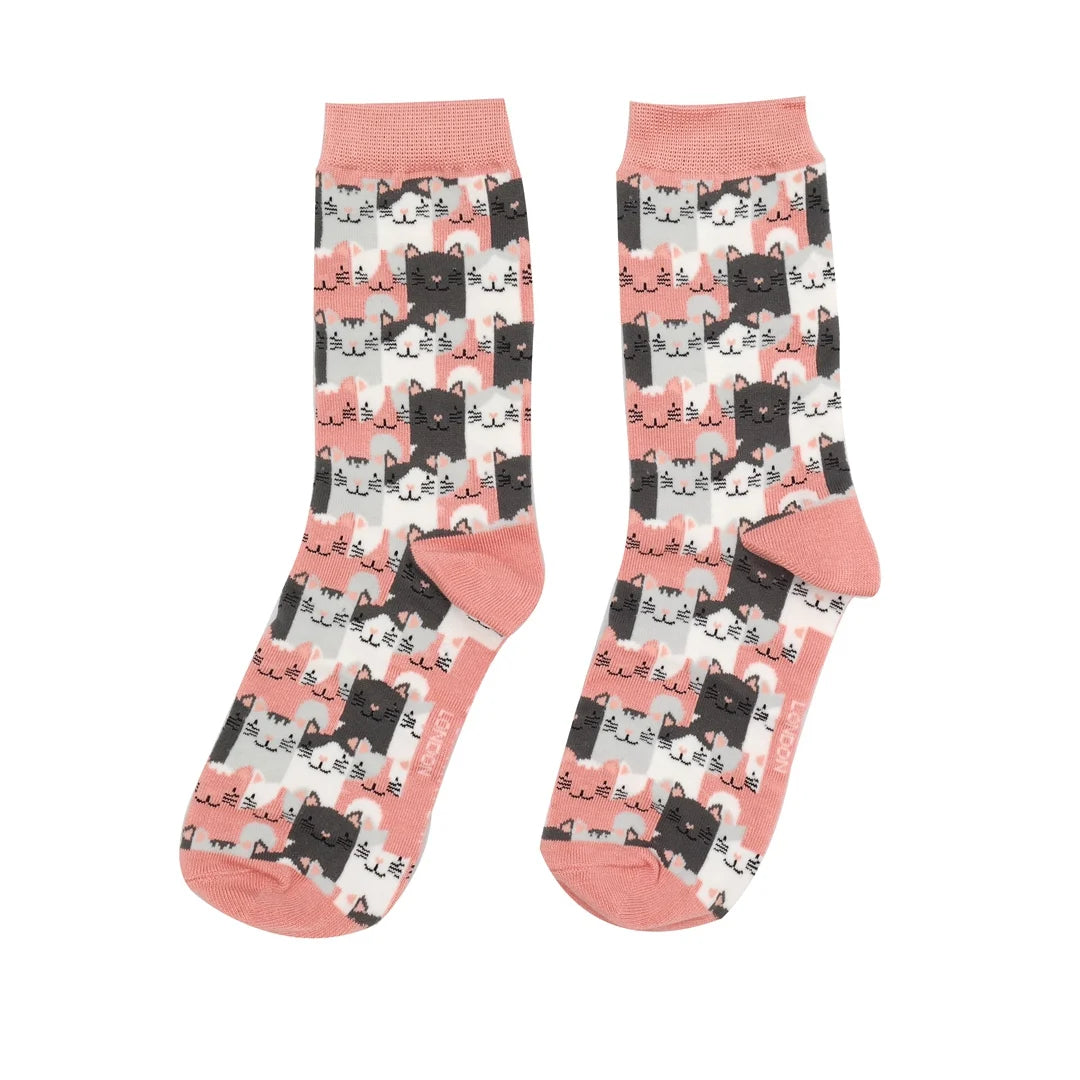 Miss sparrow Happy Cats Socks Boxed Gift