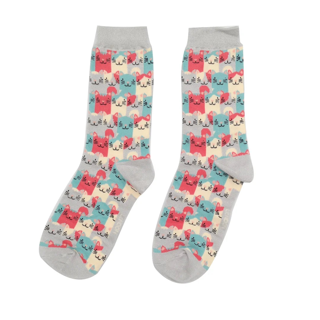 Miss sparrow Happy Cats Socks Boxed Gift