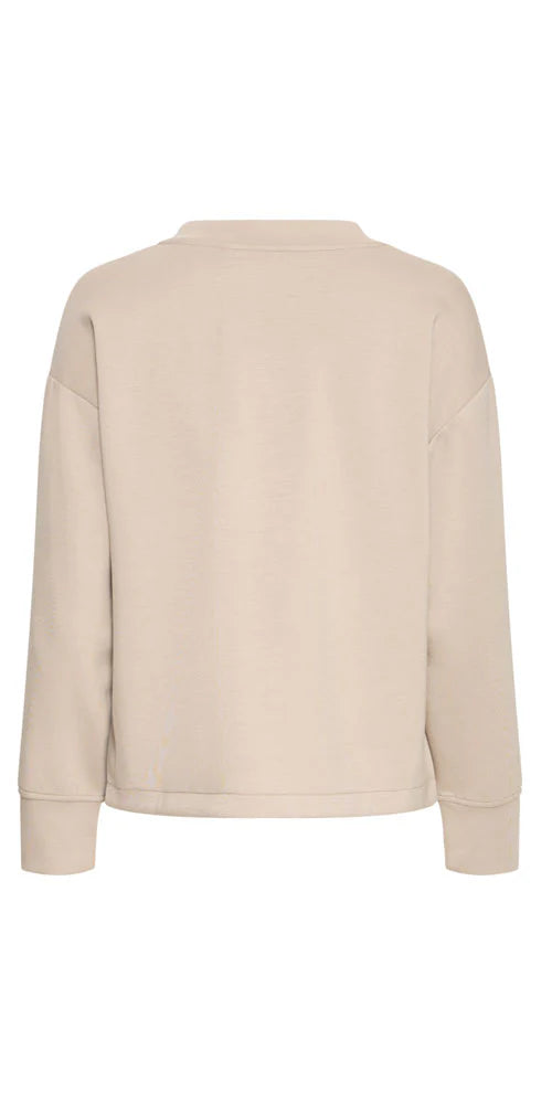 B.Young BY Pusti V Neck Cropped Top