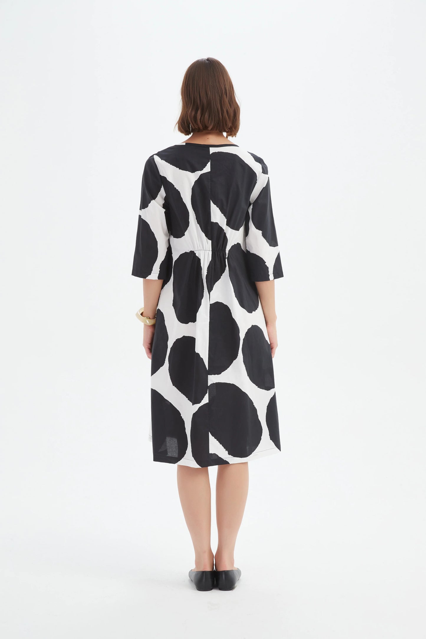 Tirelli 24D3522 Curve Seam Poplin Dress
