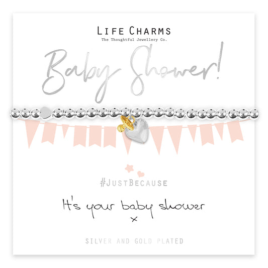 Life Charms Its your baby shower bracelet