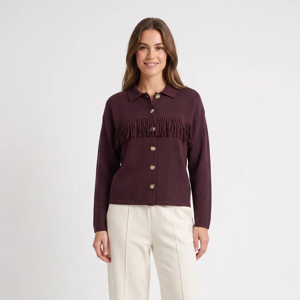 Alice Collins Beyonce Tassel Cardigan