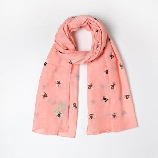 Bumble bee eco scarf