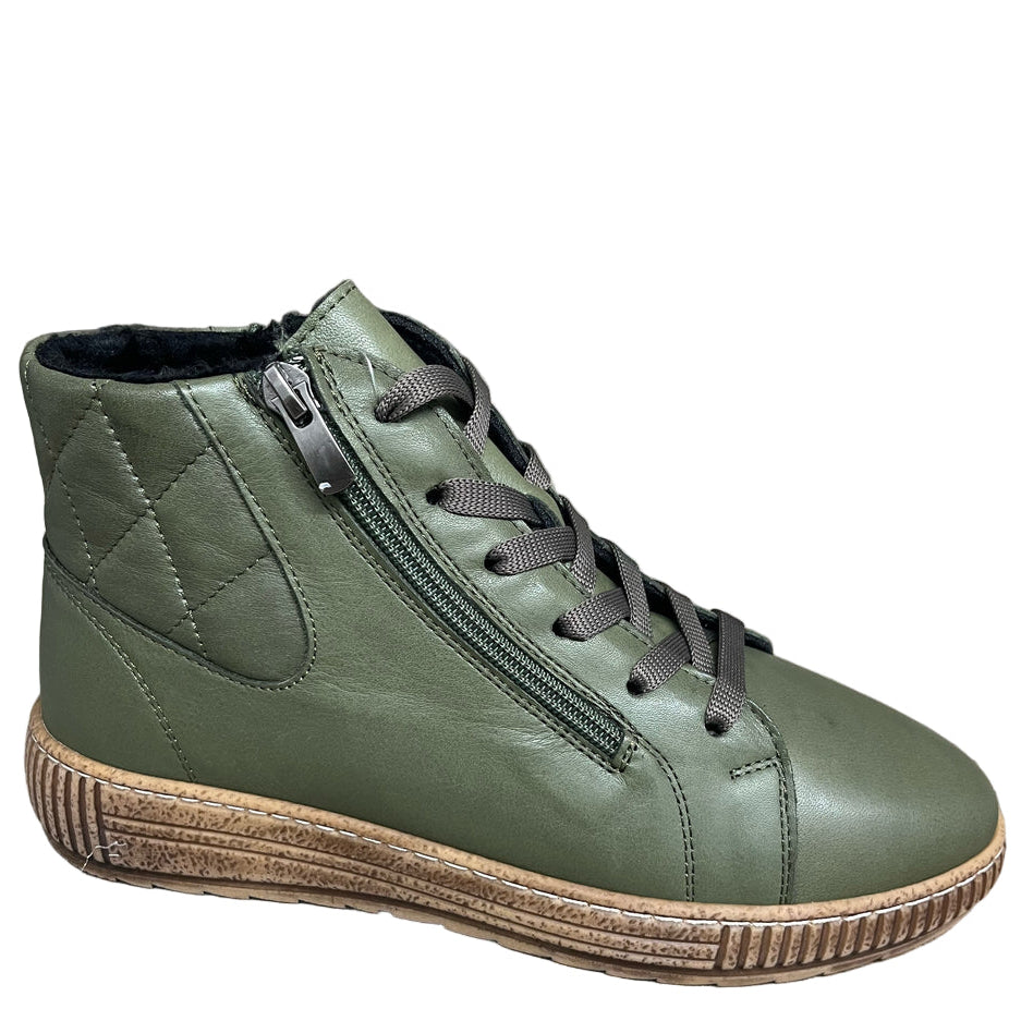 Modella Janeiro Leather Ankle Boot with Double Zip