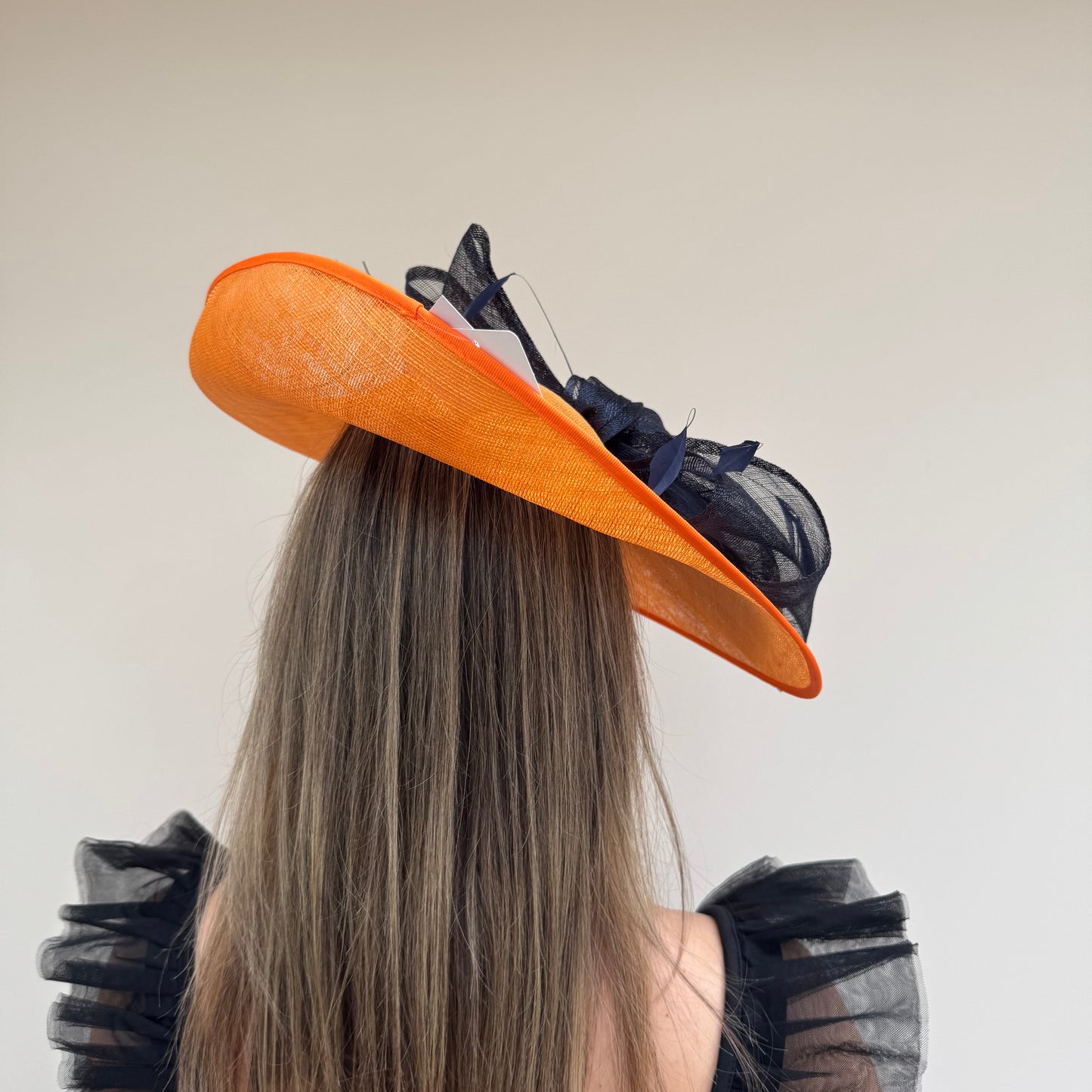 J Bees JB26/132 Tangerine Orange and Navy Hatinator