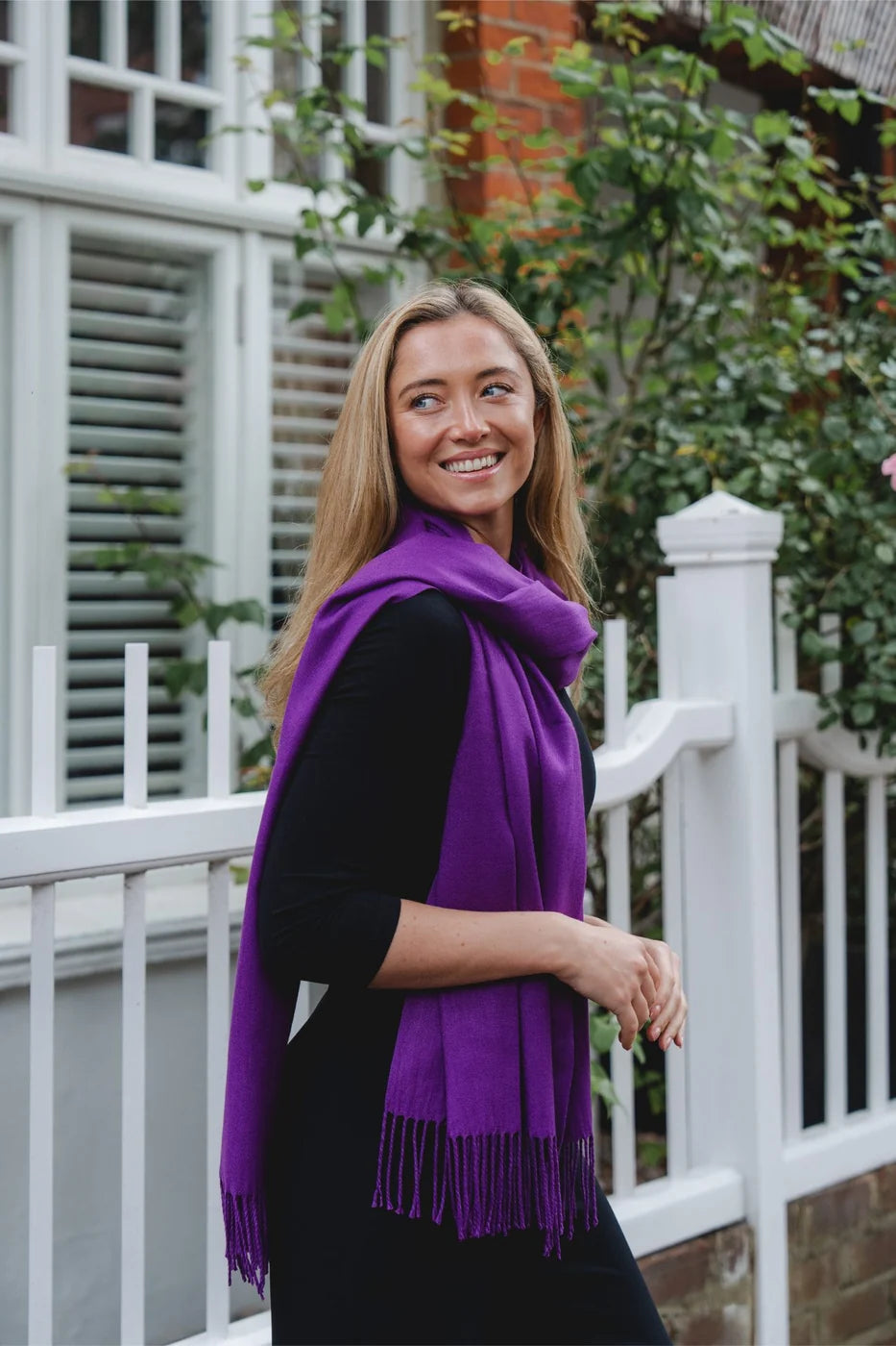 Park Lane PAS Celine Pashmina in Purple & Lilacs