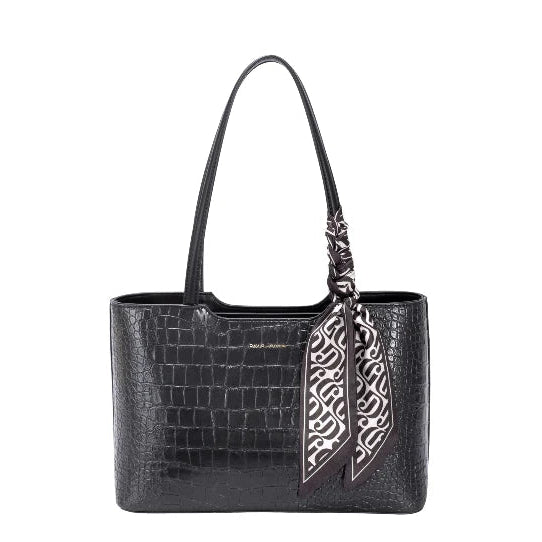 David Jones CM8534 Moc Croc Shoulder Bag
