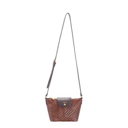 David Jones CM8659 Weaved Small Crossbody Bag