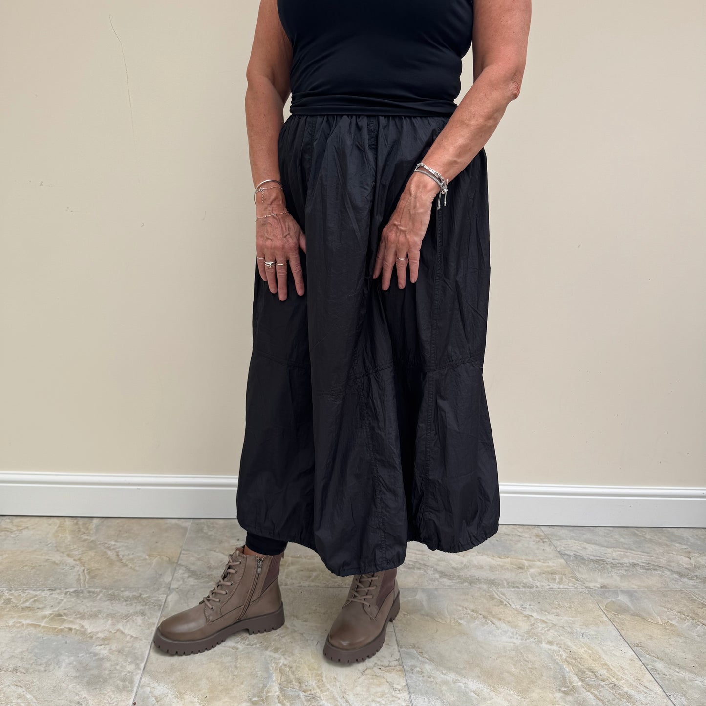 Malissa J WF2370 Nylon Skirt