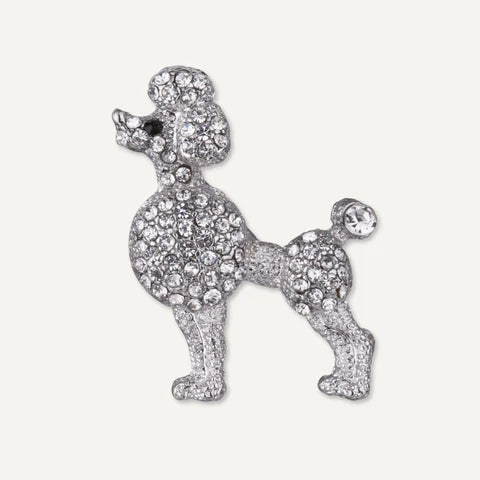 Poodle Brooch