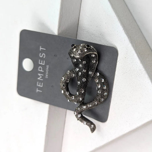 Tempest DH031B Cobra Brooch