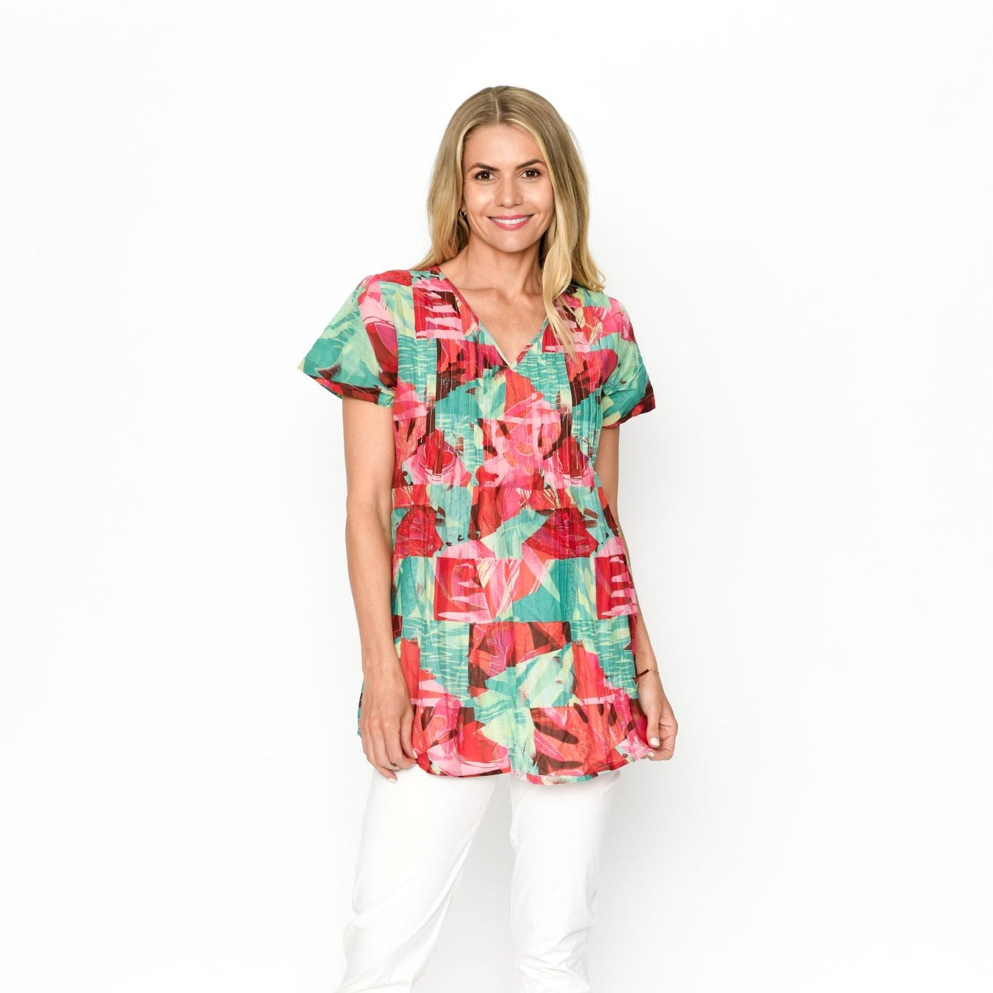 One Summer Kayla Cotton Blouse