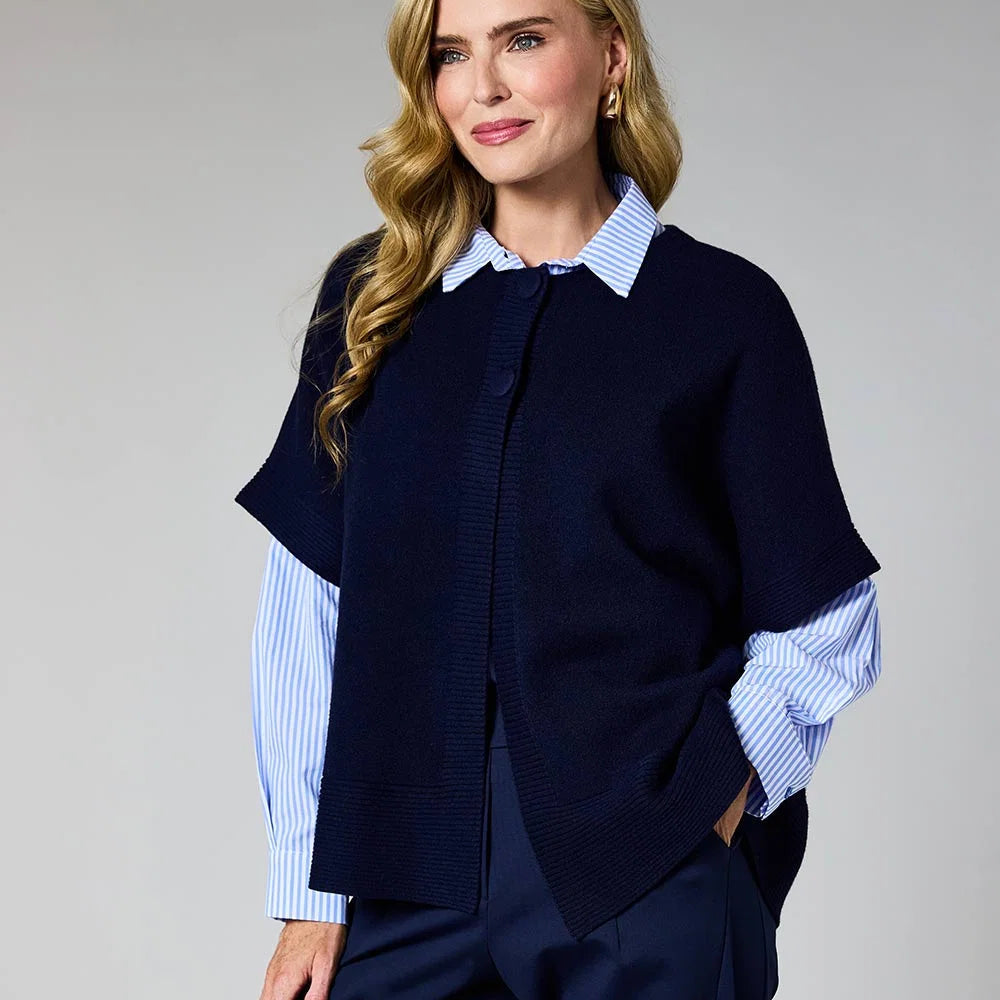 Deck Sleeveless Cardigan
