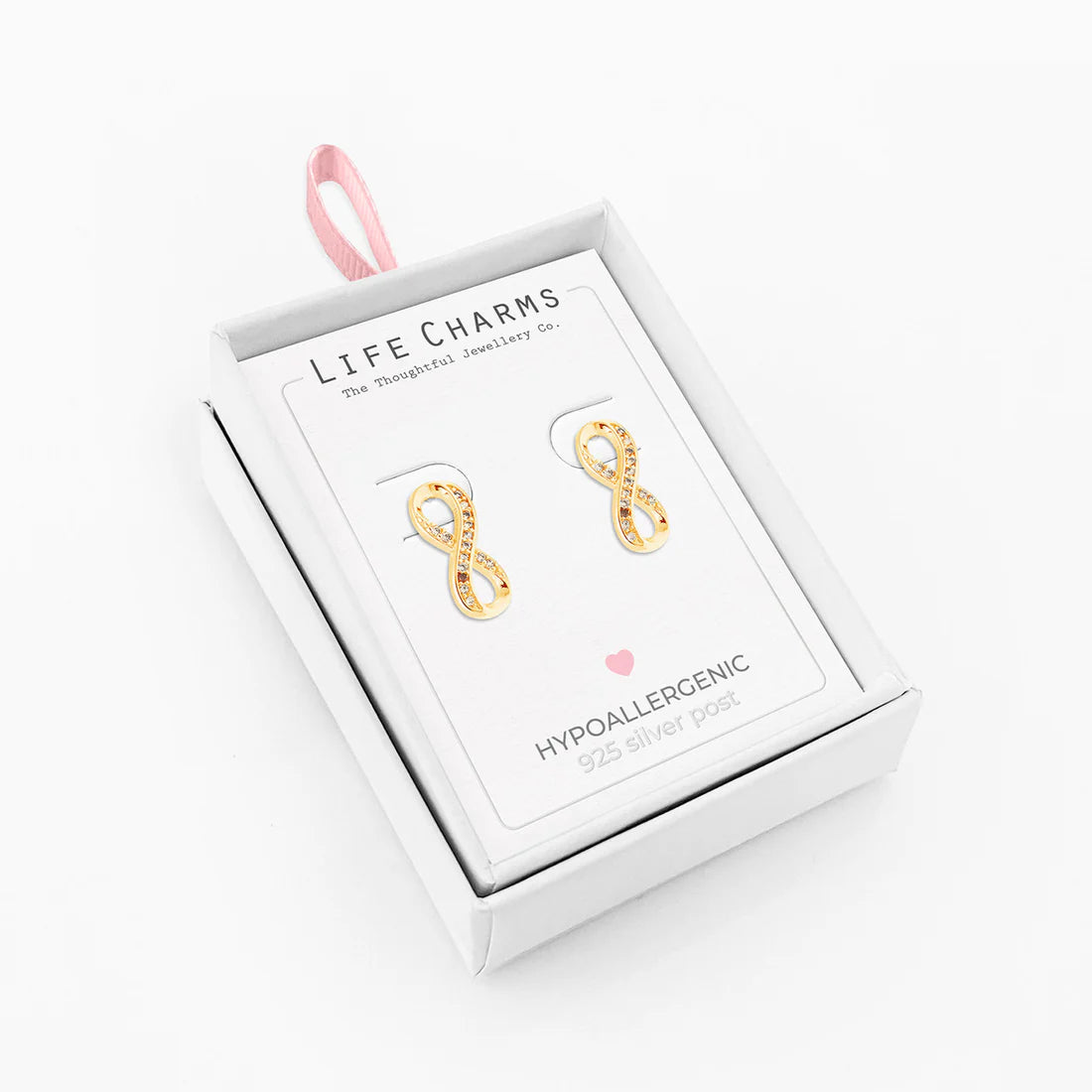 Life Charms E160 Infinity Studs
