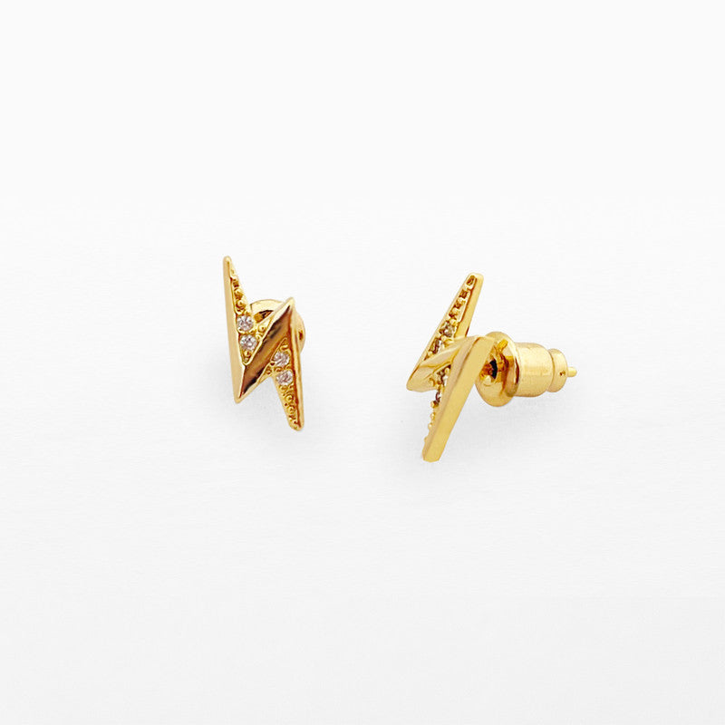 Life Charms Thunderbolt Studs