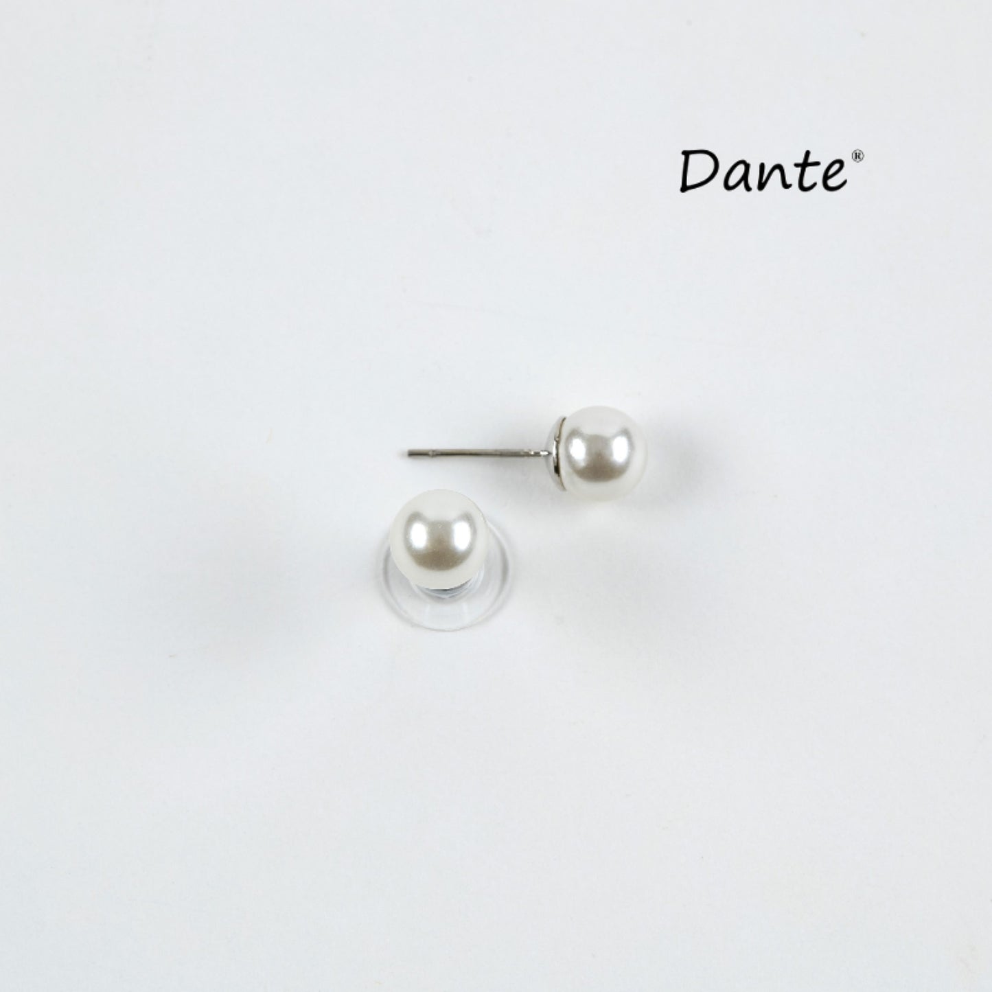 Dante Ivory Pearl Studs