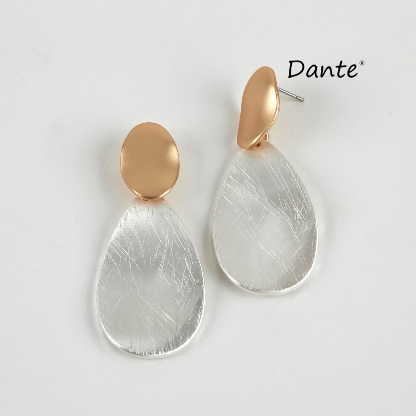 Dante Silver and Gold Earrings