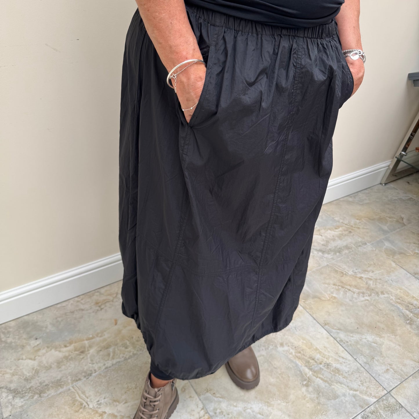 Malissa J WF2370 Nylon Skirt