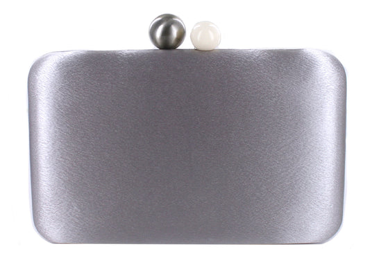 Mac EB0480 Satin Clutch with Ball Clip Top