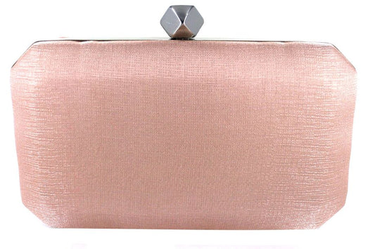 Mac EB0484 Baby Pink Shimmer Clutch Bag