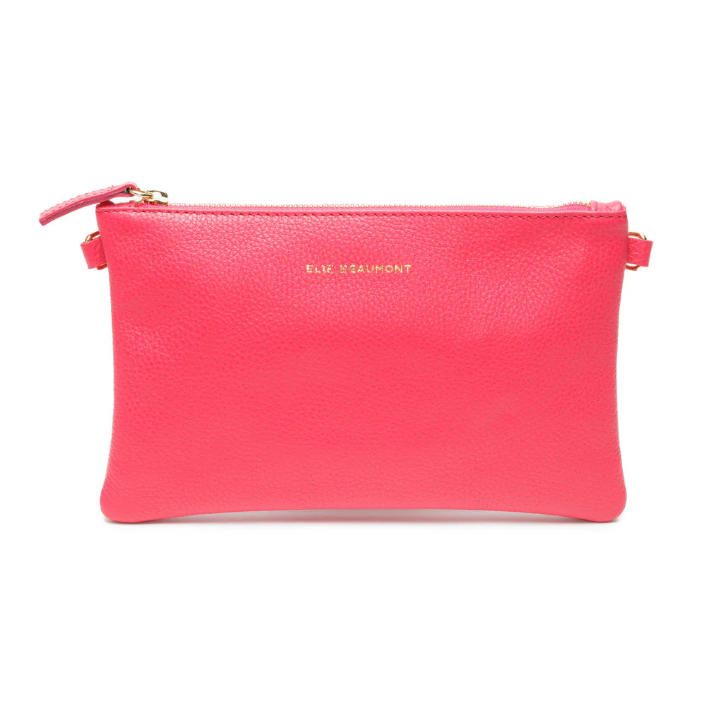 Elie Beaumont Azalea Pink Pouch Bag