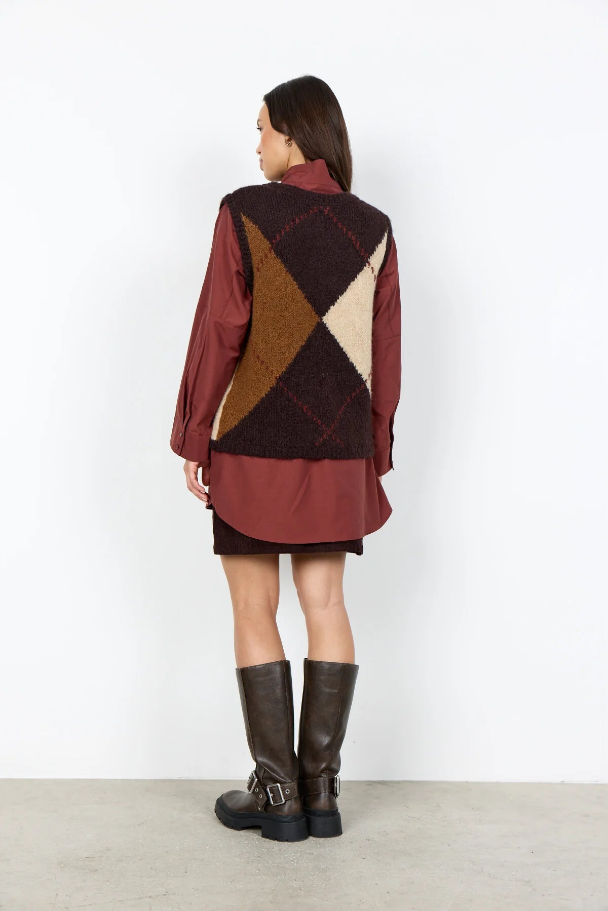 Soyaconcept SC-HACER 1 YD Diamond Knit Vest