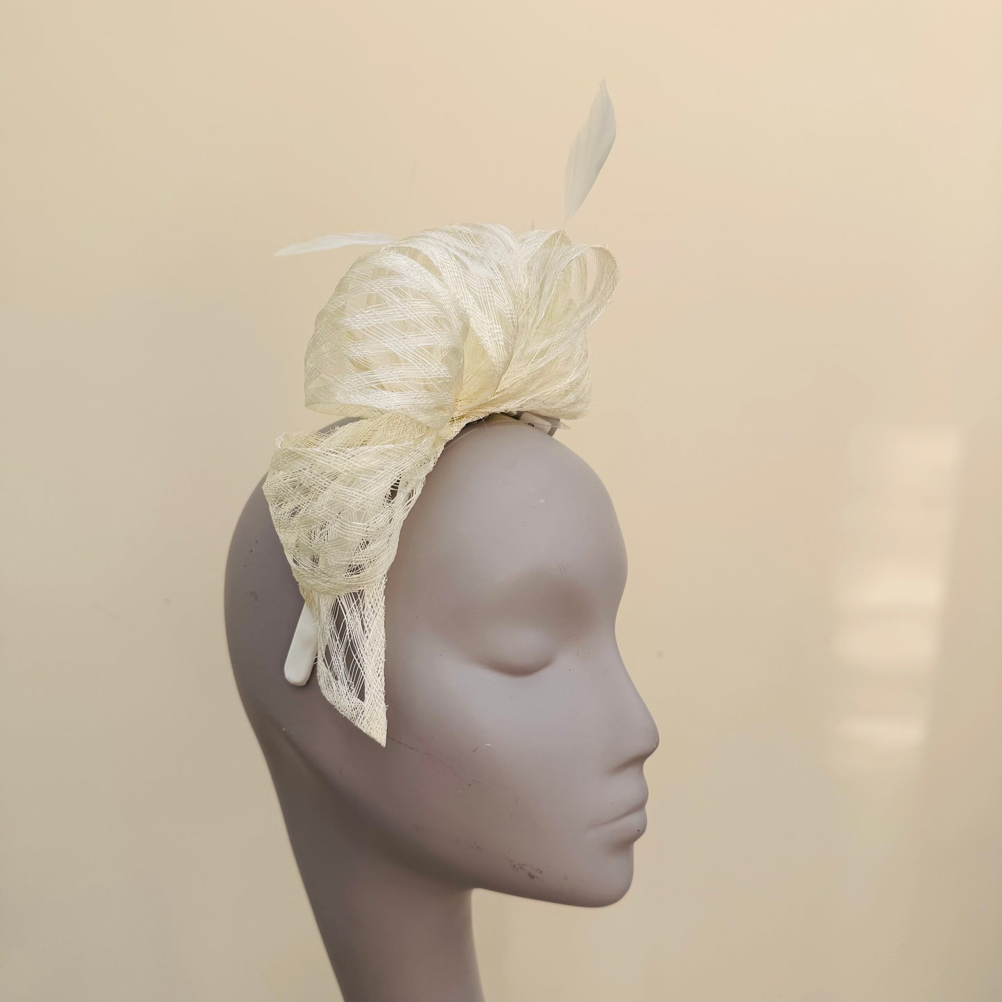 Boardmans Hadley Ivory Cream Fascinator