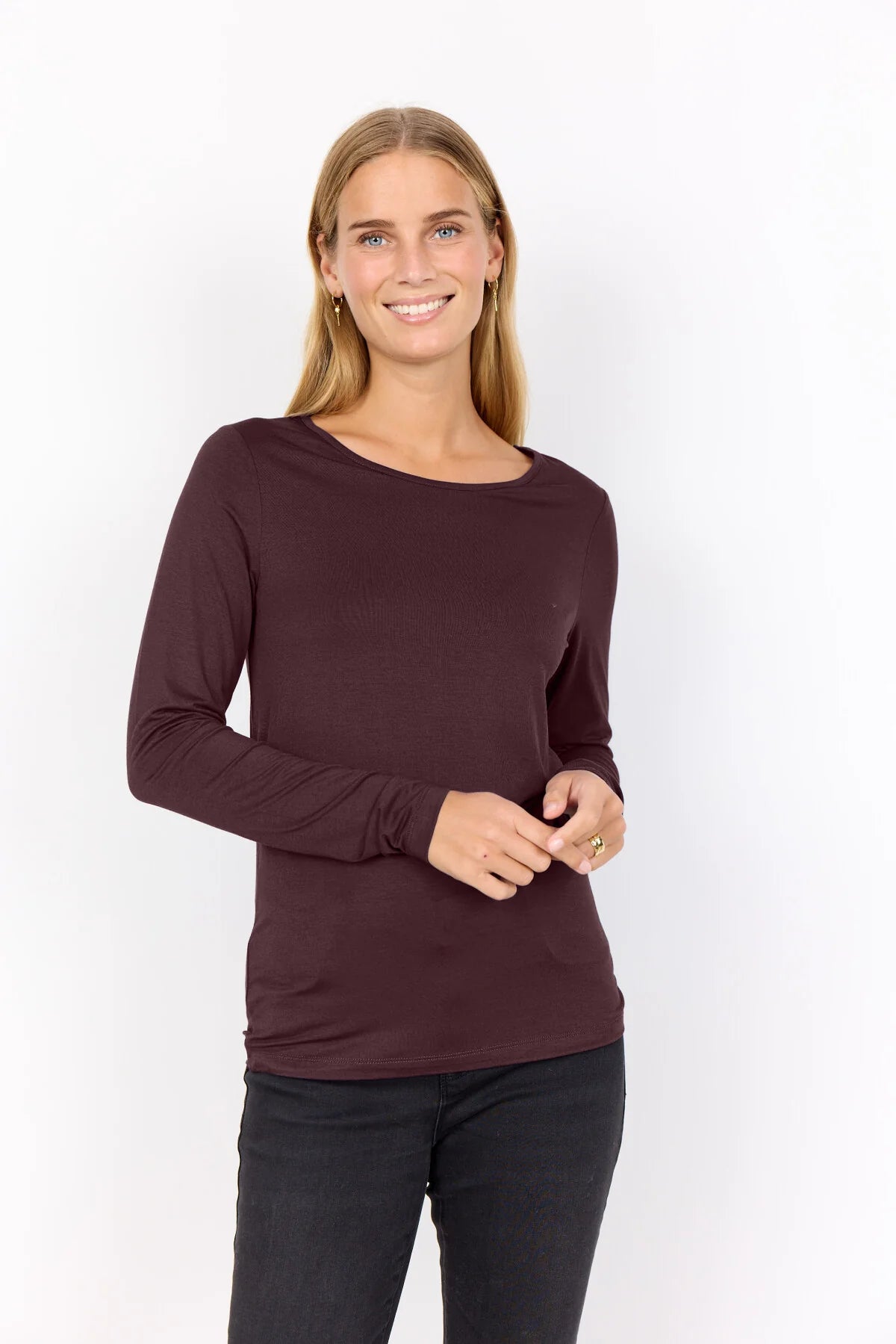 Soyaconcept SC-MARICA 217 Round Neck Long Sleeve Top
