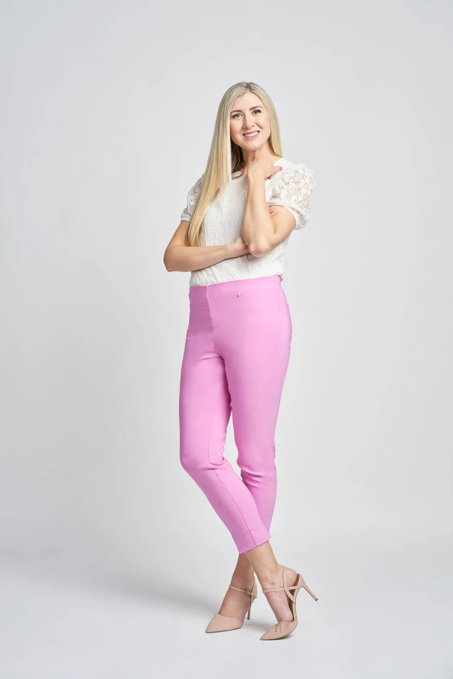 Pinns 302CT Plain Ankle Grazer Trouser