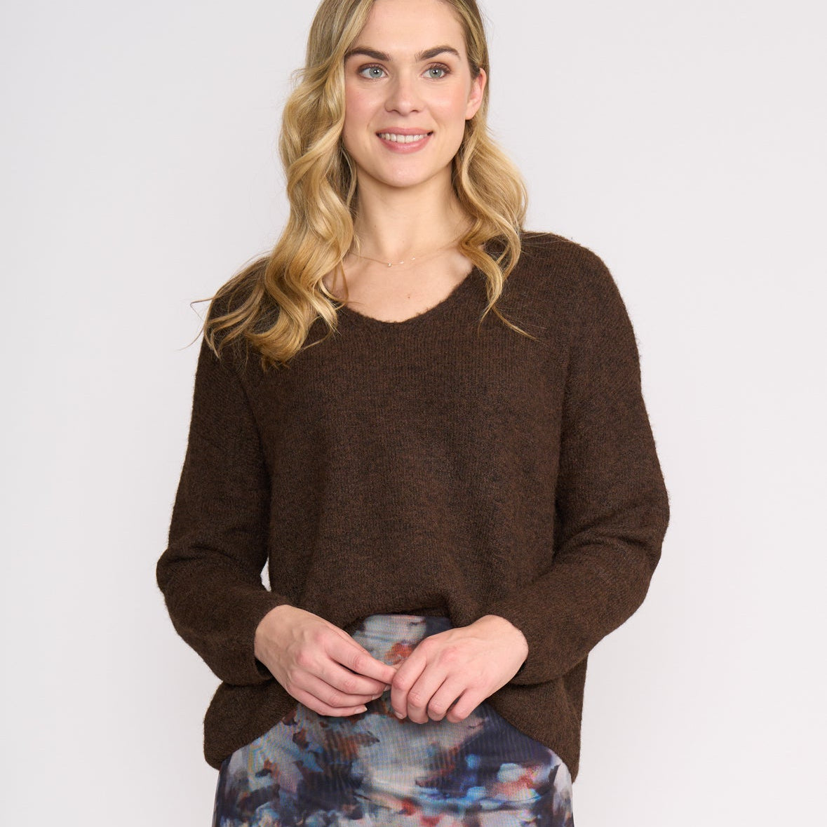 Foil Half Sweater Ground Coffee