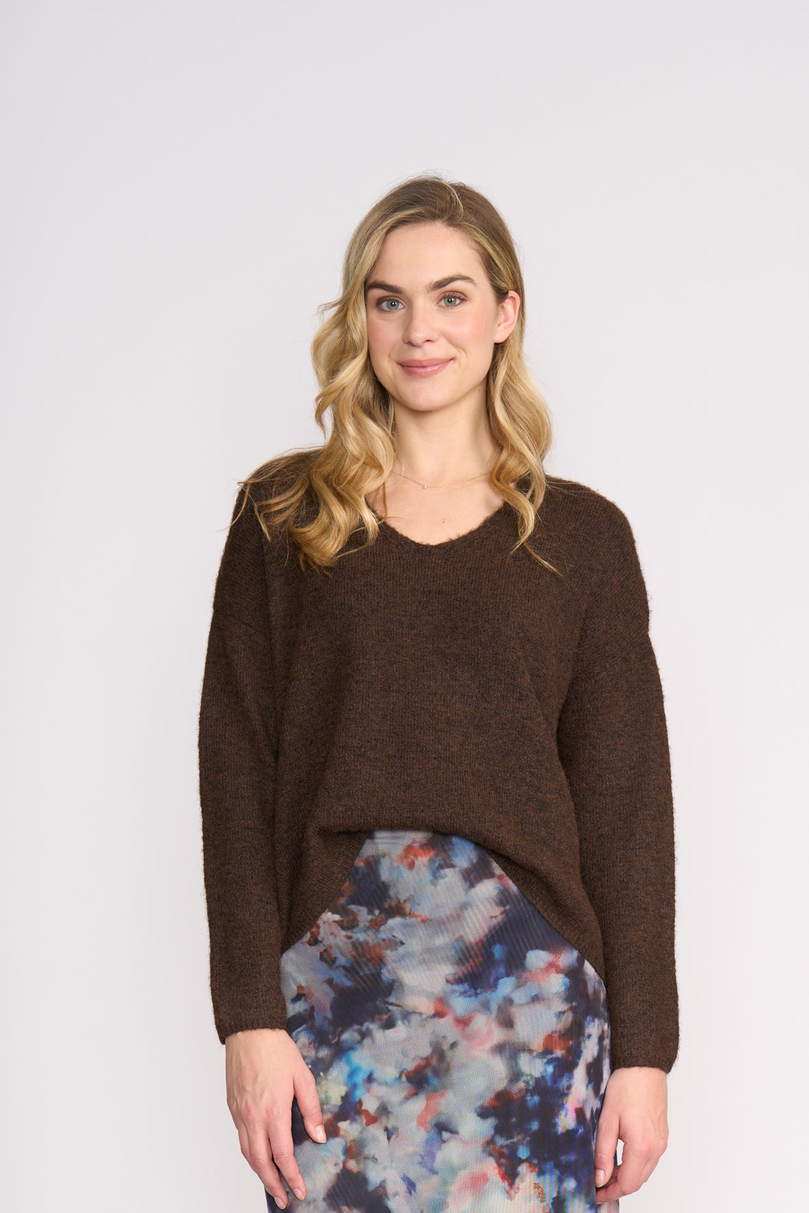 Foil Half Sweater Ground Coffee