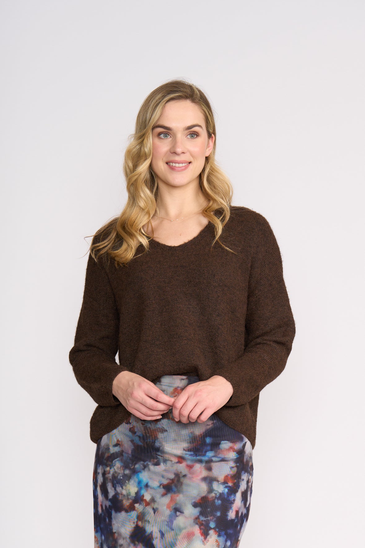 Foil Half Sweater Ground Coffee