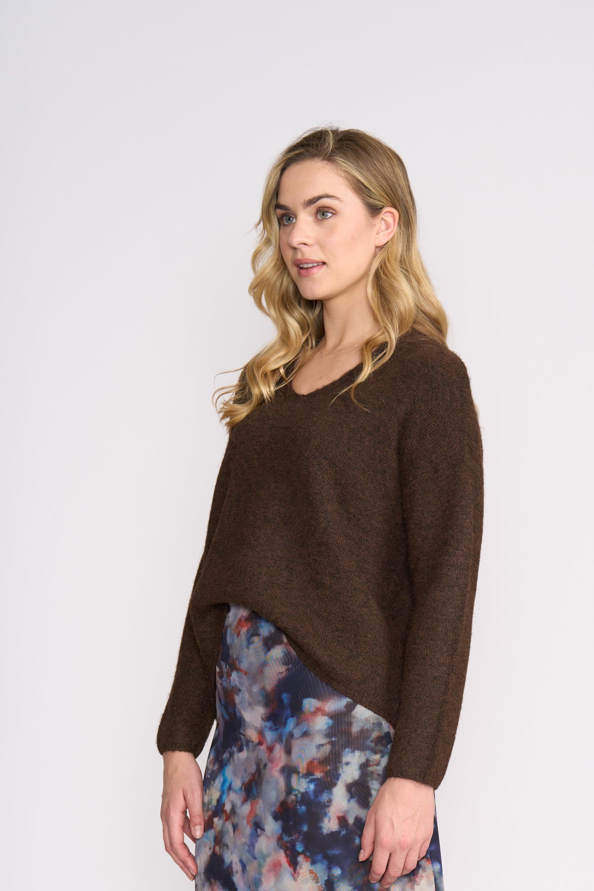 Foil Half Sweater Ground Coffee