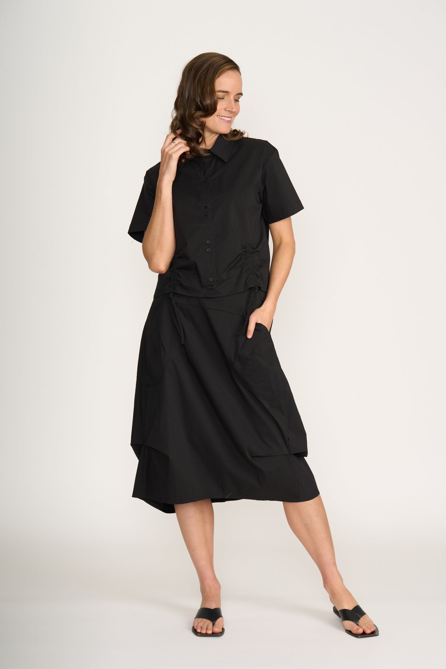 Foil FO8358 In Tucks Skirt