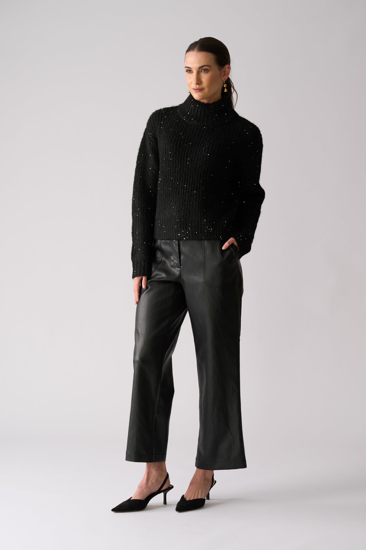 Foil Glow Getter Sweater