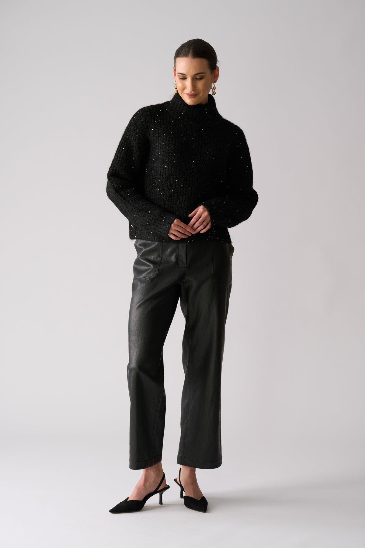 Foil Glow Getter Sweater