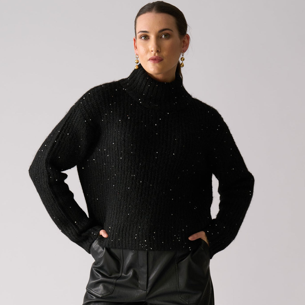 Foil Glow Getter Sweater