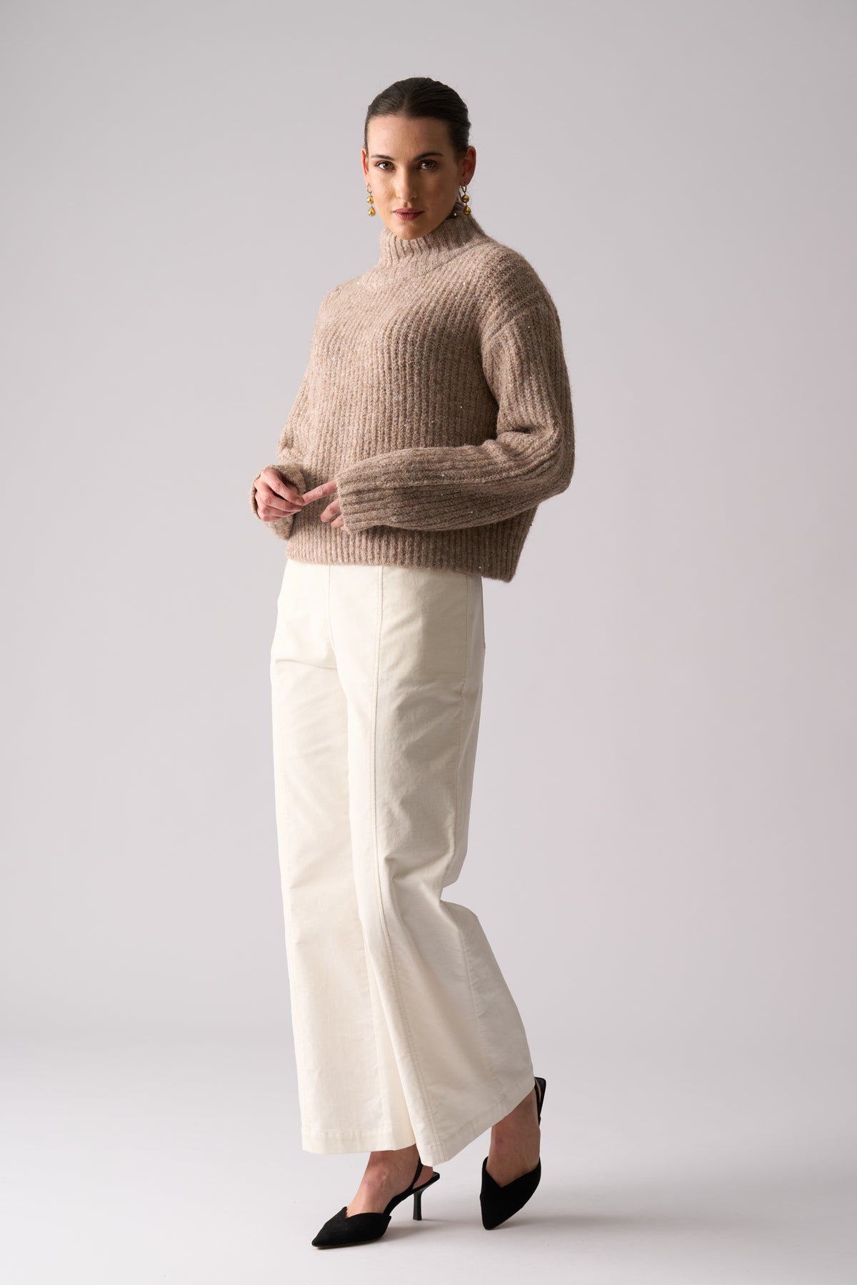 Foil Glow Getter Sweater