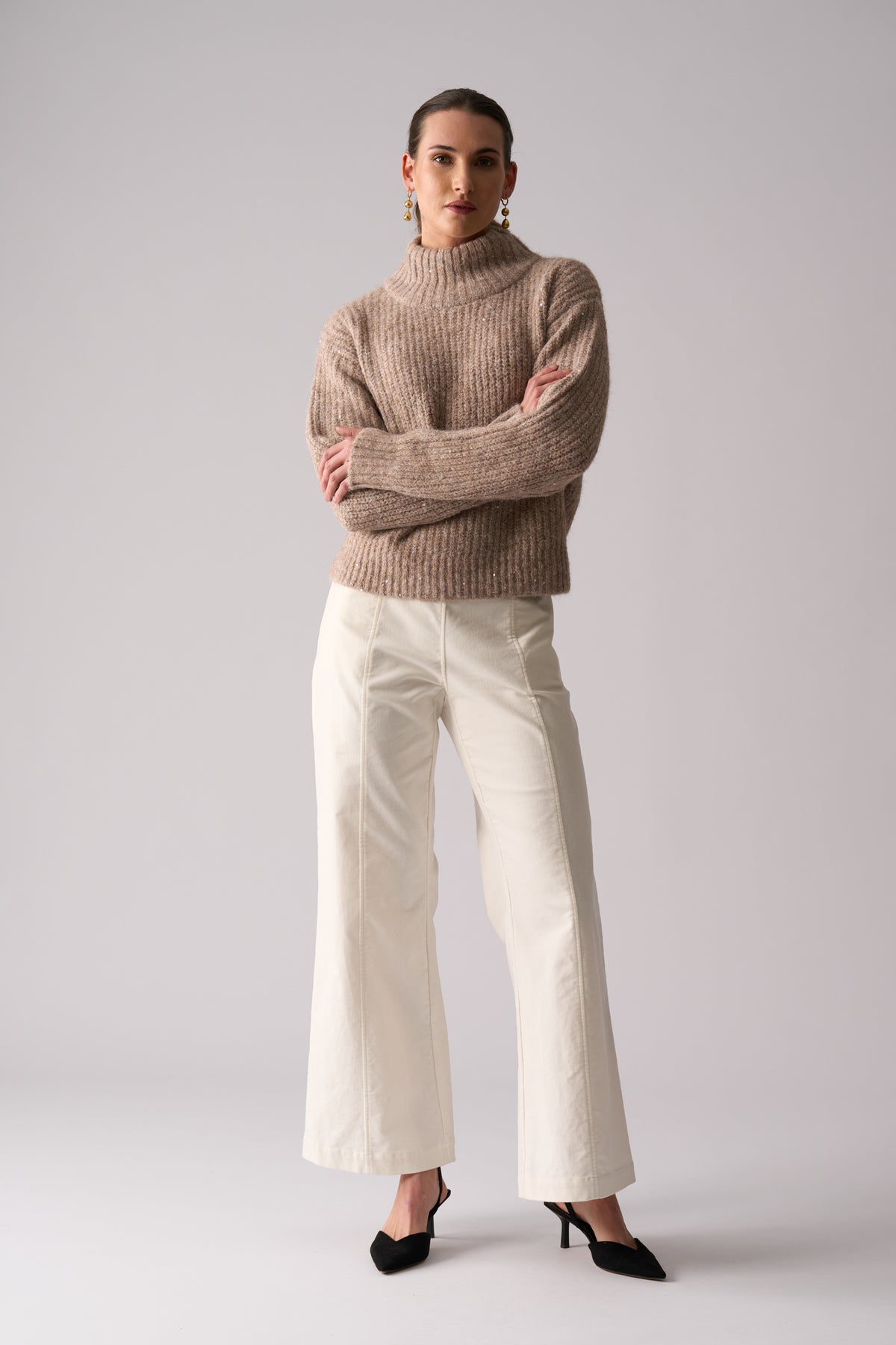 Foil Glow Getter Sweater
