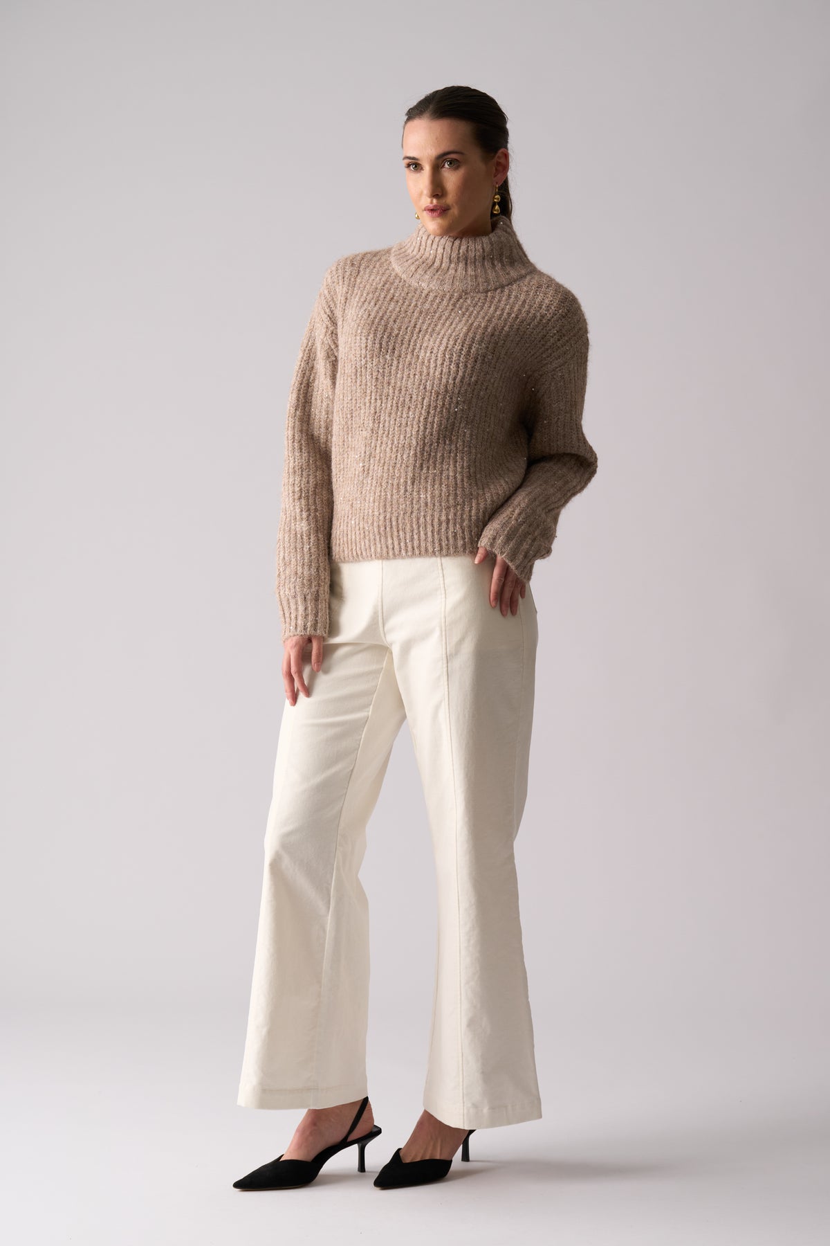 Foil Glow Getter Sweater